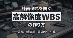 計画倒れを防ぐ「高解像度WBS」の作り方